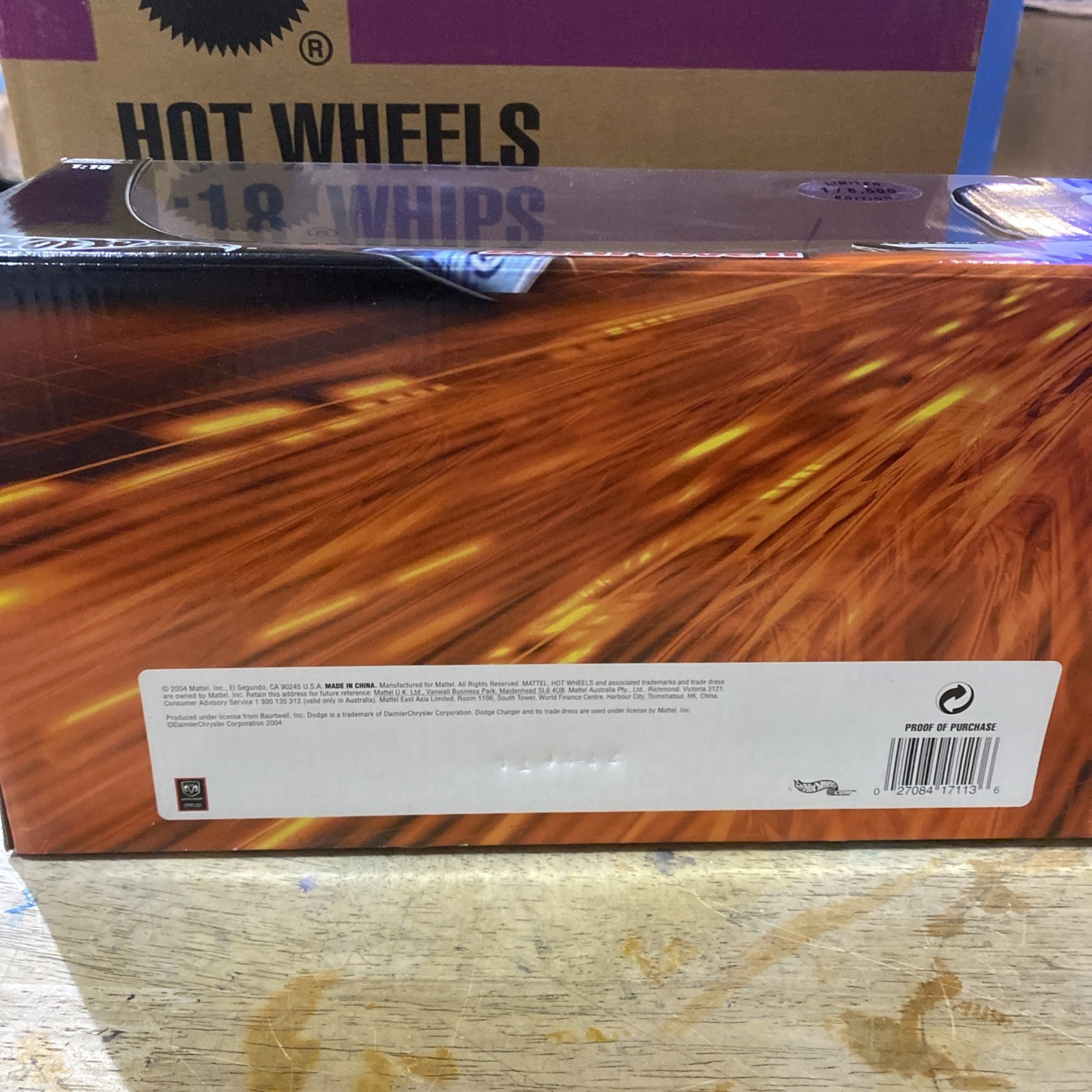 1/18 Hot Wheels 1969 Dodge Charger Team Baurtwell Whips Funkmaster Flex NIB