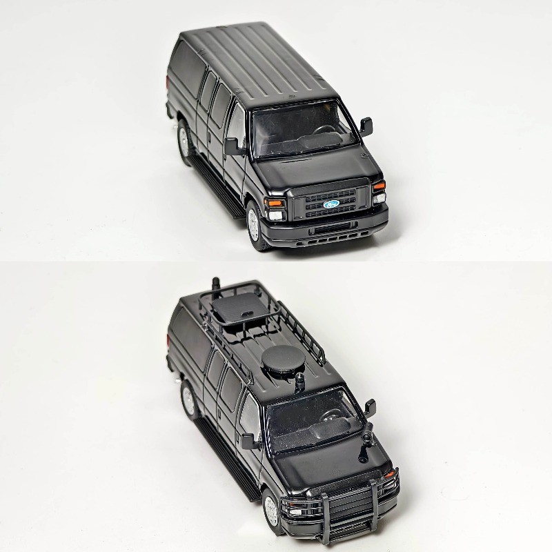 596 1:64 Ford E350 DIY CCar Model Tuning Accessories
