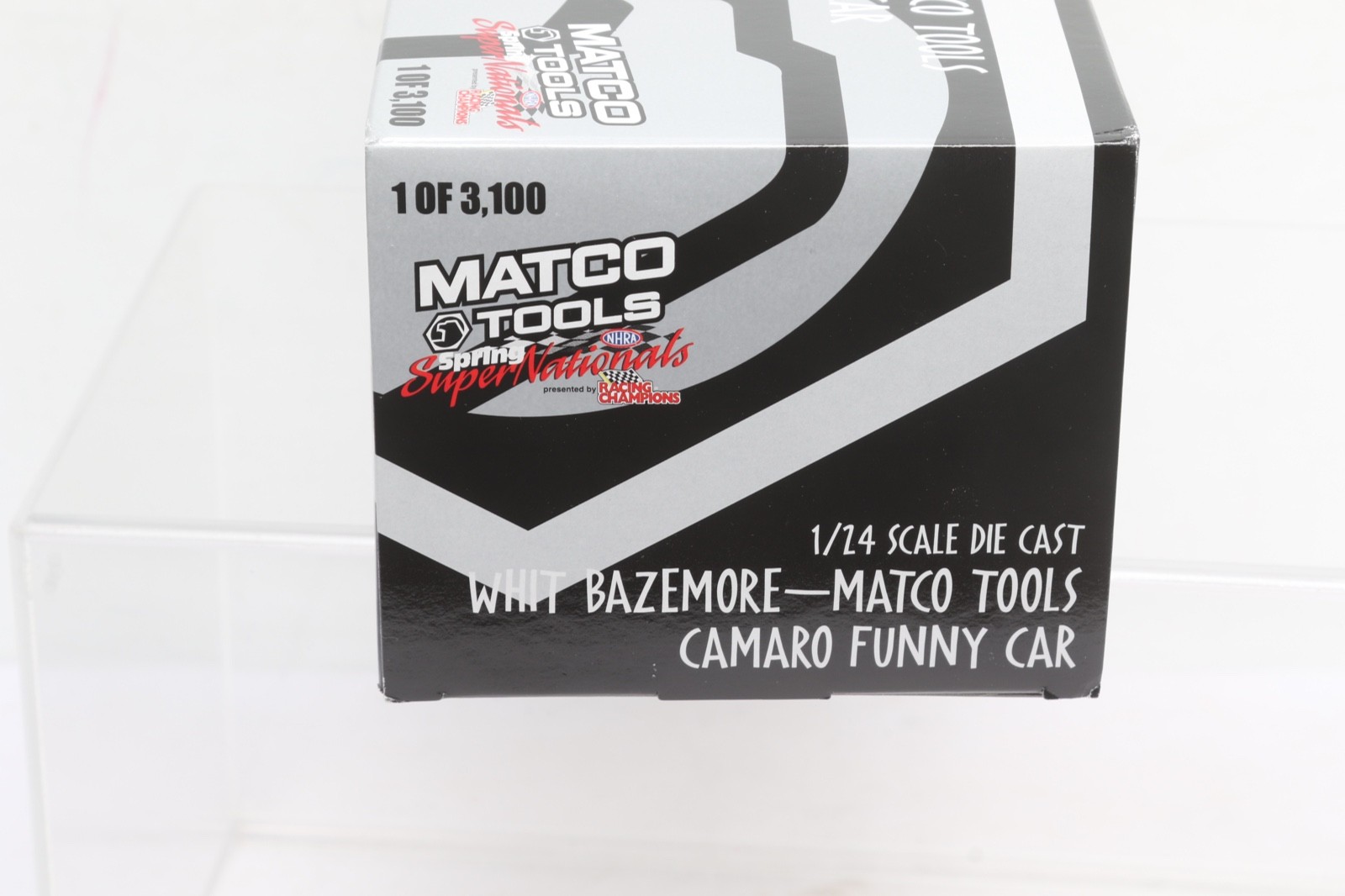 MATCO TOOLS WHIT BAZEMORE CAMERO FUNNY CARS 1:24 DIE CAST WBE2420R