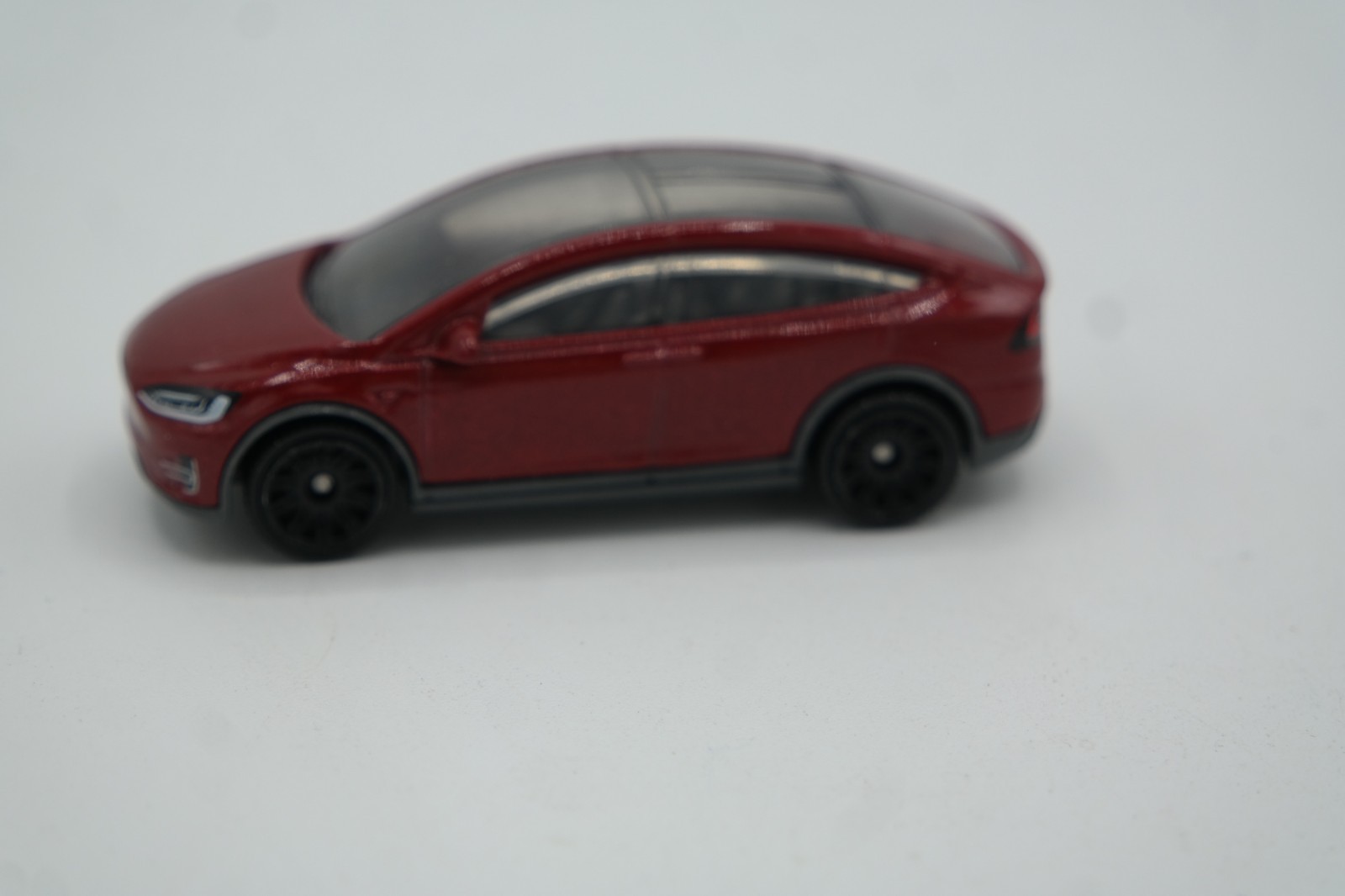 2022 MATCHBOX Tesla Model X Red Loose MINT Mainline Electric EV SUV