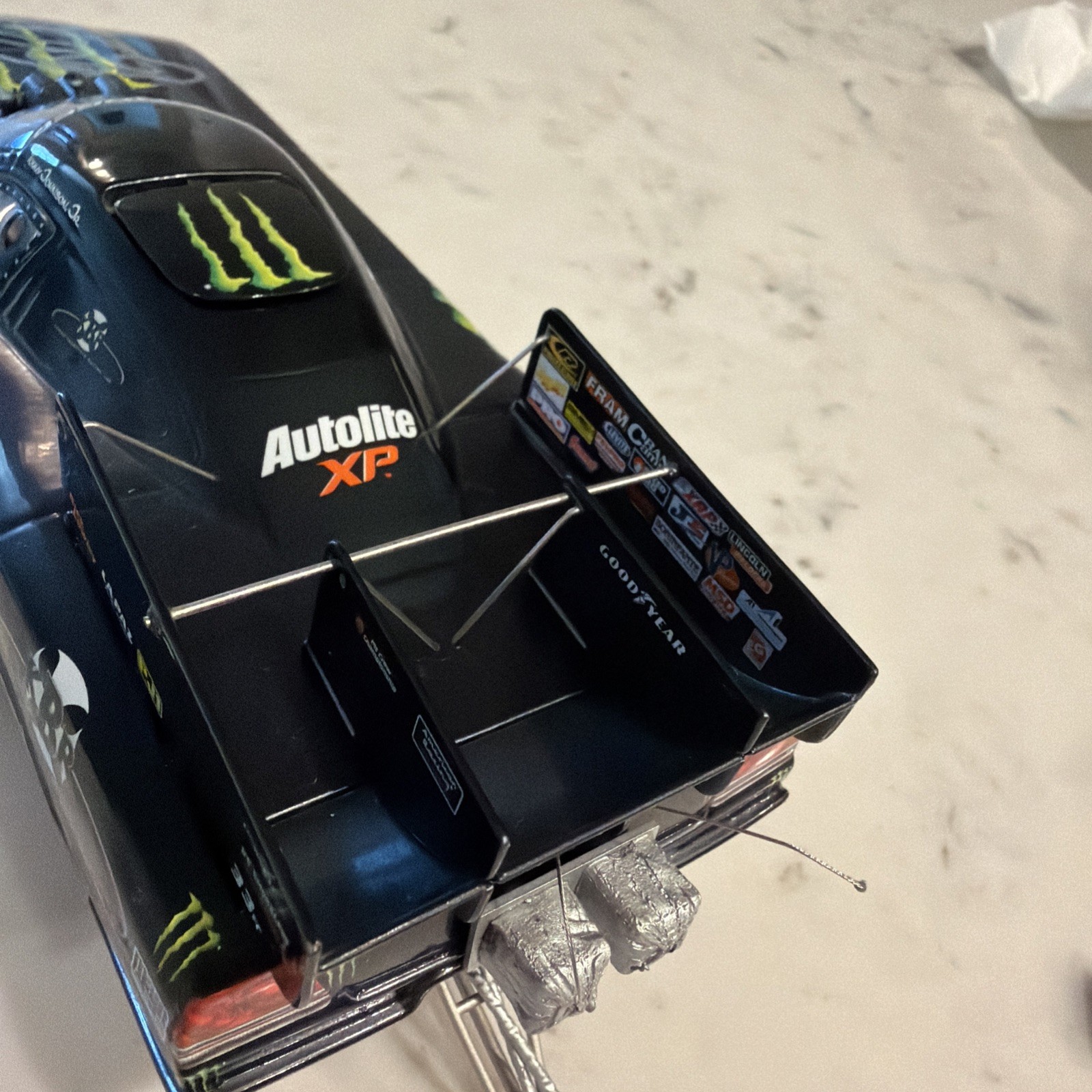 TOMMY JOHNSON JR. MONSTER ENERGY 2008 AUTOGRAPHED #78 of 738 MINT! NO BOX