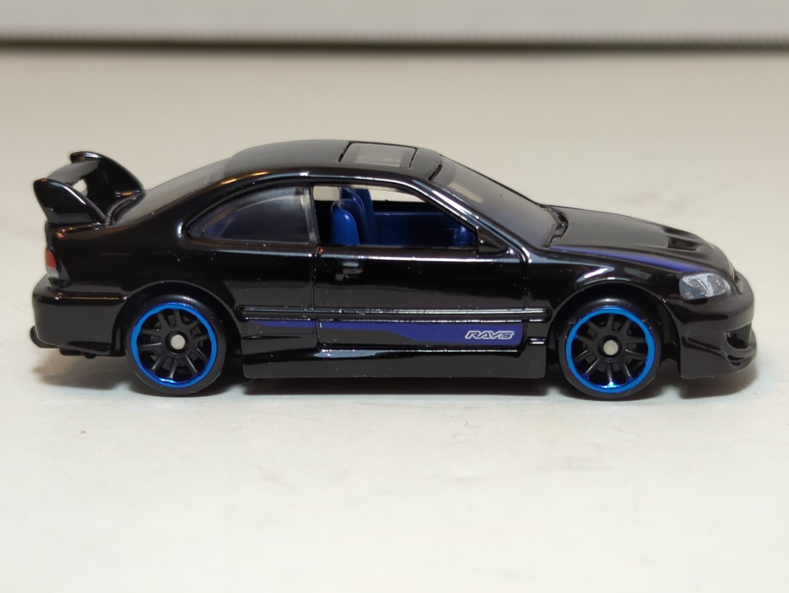 2001 Honda Civic Si Hot Wheels 2025 Japan Silver Series Black GRY27 1:64 Loose