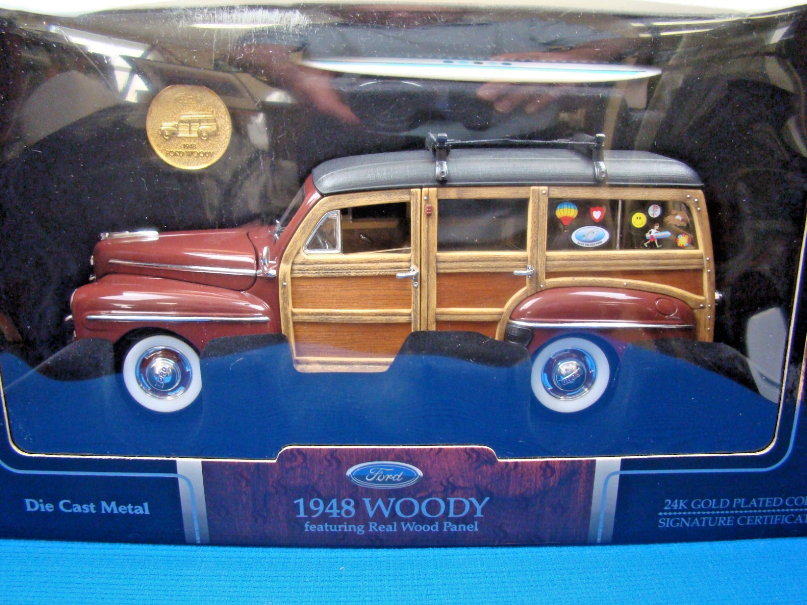 Yat Ming Road Signature 1:18 Scale 1948 Ford Woody Wagon ~ Unopened Box