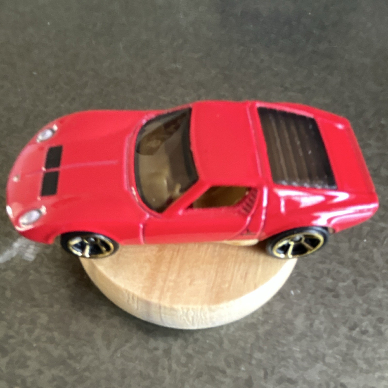 Hot Wheels Lamborghini Miura Red Diecast Car 1:64 Boys & Girls 3-8 Years
