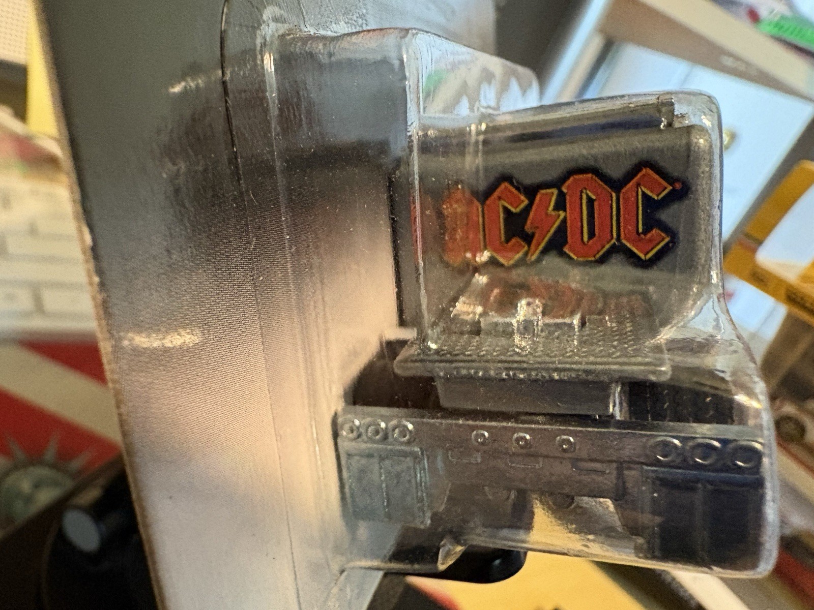 Hot Wheels Premium Pop Culture AC/DC Convoy Custom Ships In A Protector