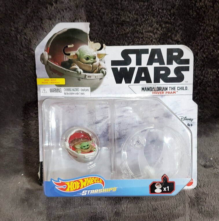 Hot Wheels Starships “Star Wars The Mandalorian” Baby Yoda THE CHILD Hover PRAM