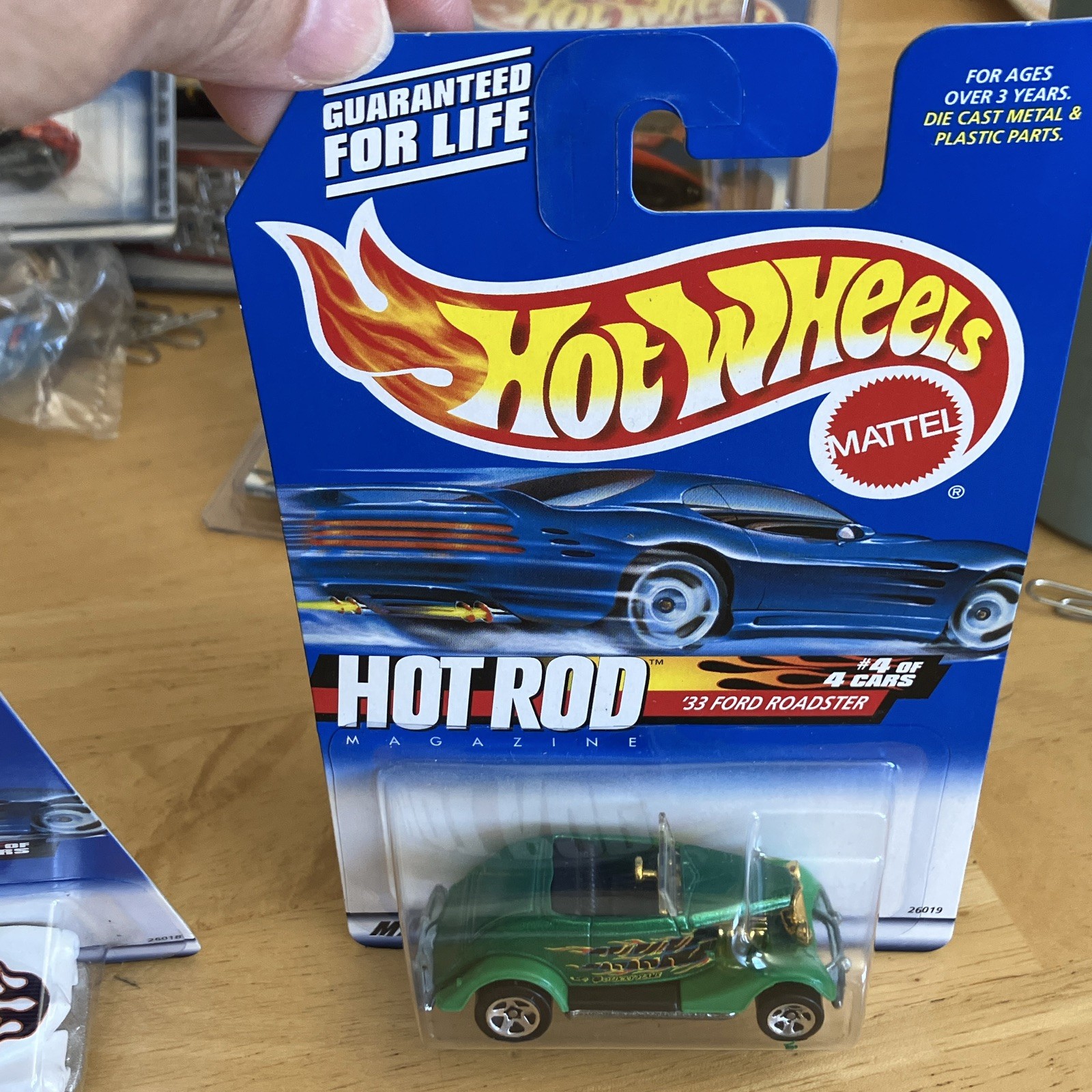 Hot Wheels Hot Rod Magazine Phaeton Ford 1933 1:64 Diecast Multicolor Unopened#4