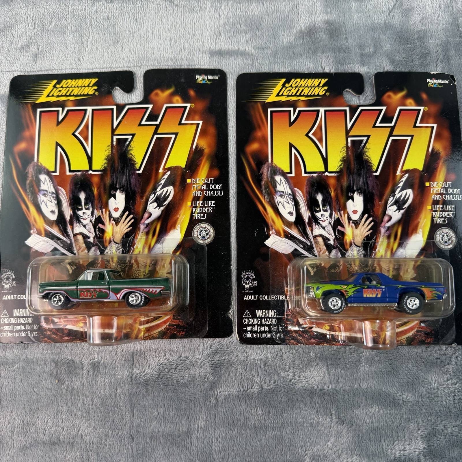 1999 Johnny Lightning Kiss Die Cast Cars 1:64 Scale Set of 2 El Camino NIP B185