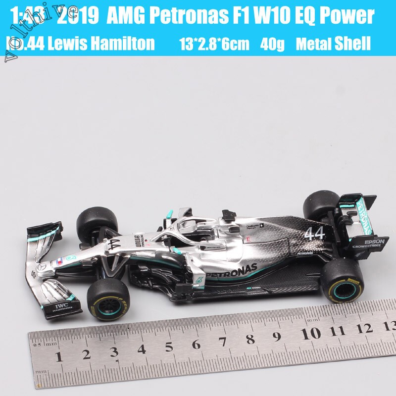 Bburago 1:43 Mercedes AMG W07 W10 W14 W15 #44 Lewis Hamilton F1 Collect Model