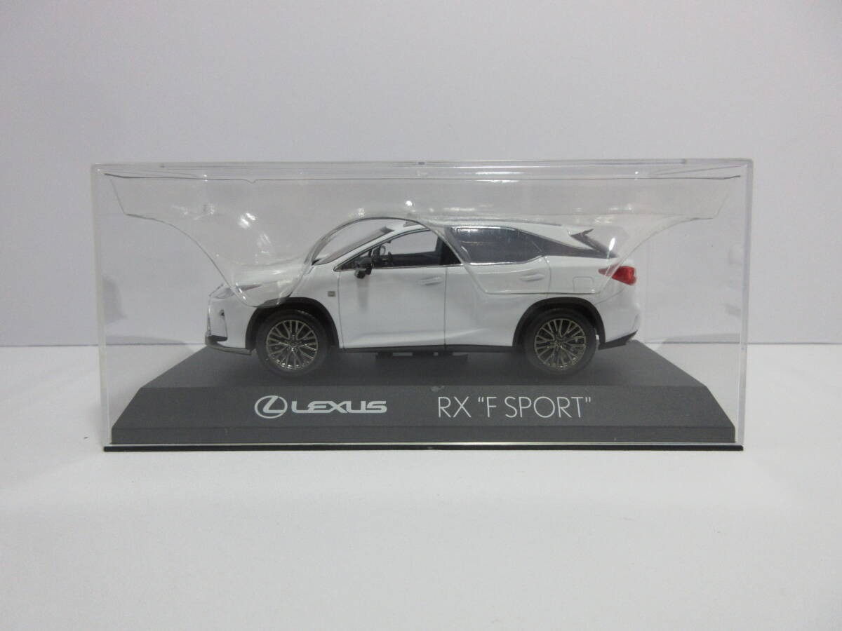 Mini car 1/43 Kyosho Lexus RX F Sport LEXUS RX200t F SPORT White Nova Glass