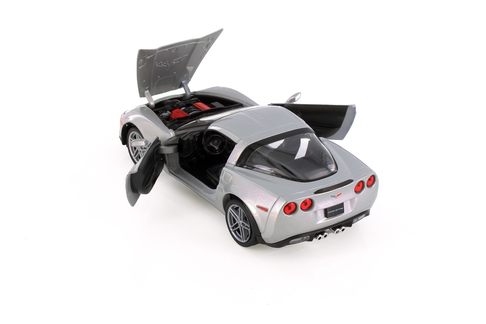 2007 CHEVY CORVETTE HARD TOP WELLY 22504/4D 1/24 DIECAST CAR