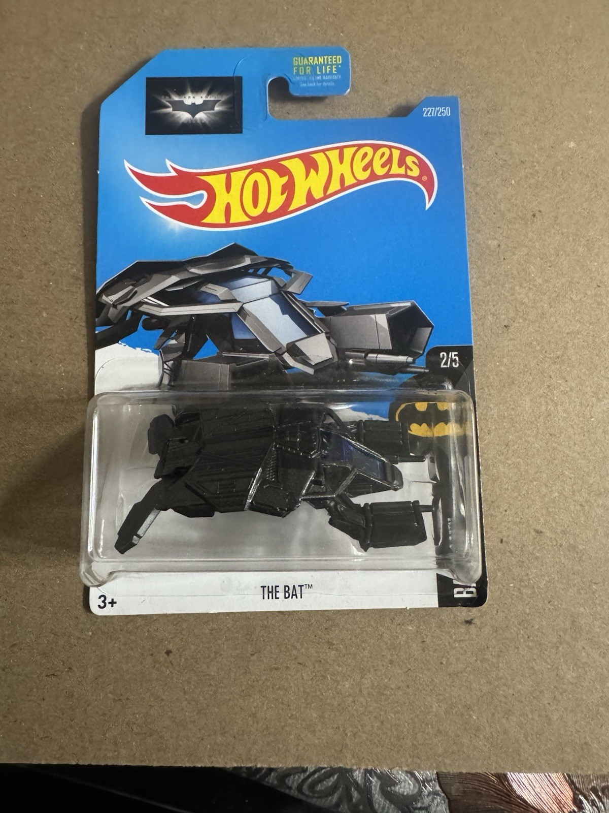 Hot Wheels 2012 New Models The Bat 27/50 Dark Knight Rises Batman & 2016 The Bat