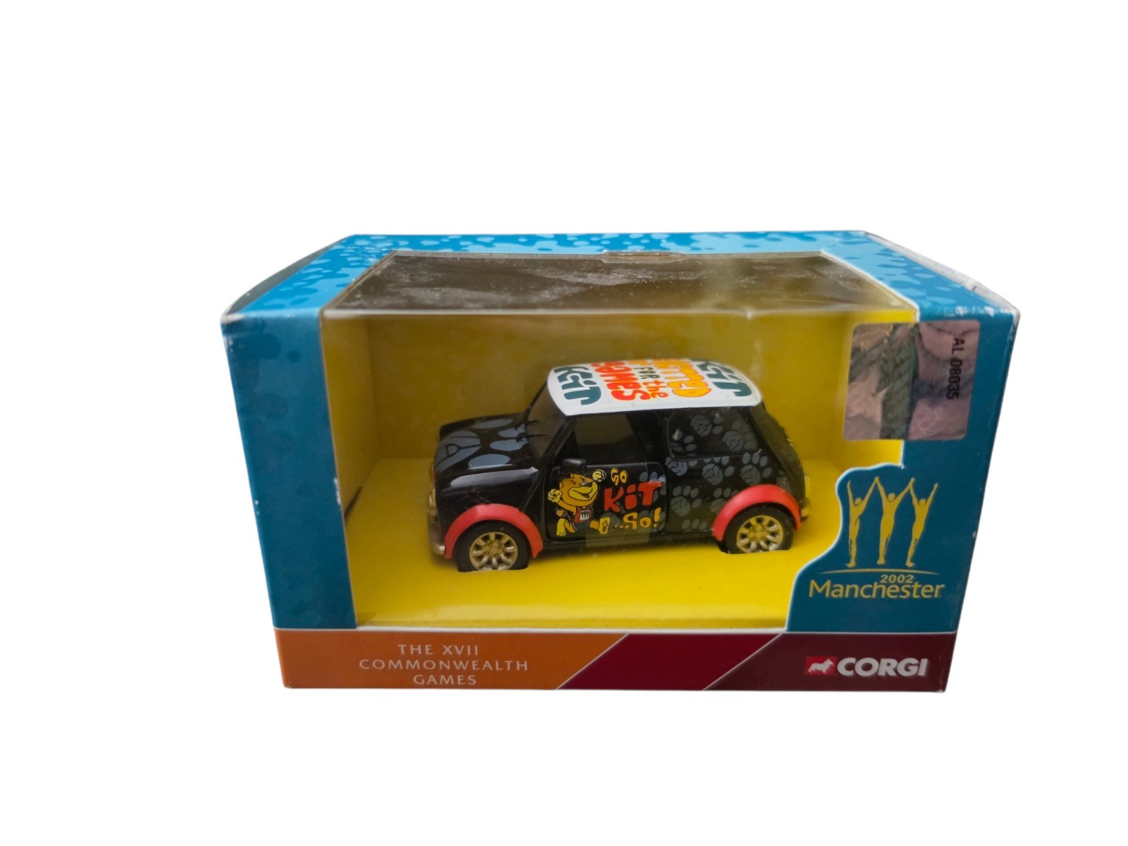​Corgi CC82222 Mini Cooper 2002 Manchester XVII Commonwealth Games 1:36 Boxed