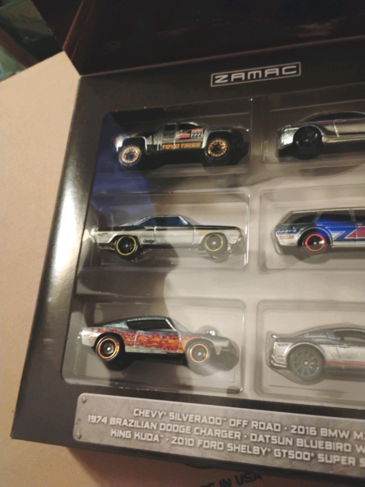 Hot Wheels Zamak Multipack 6 mini cars 3 years old +HDH53 Mettel