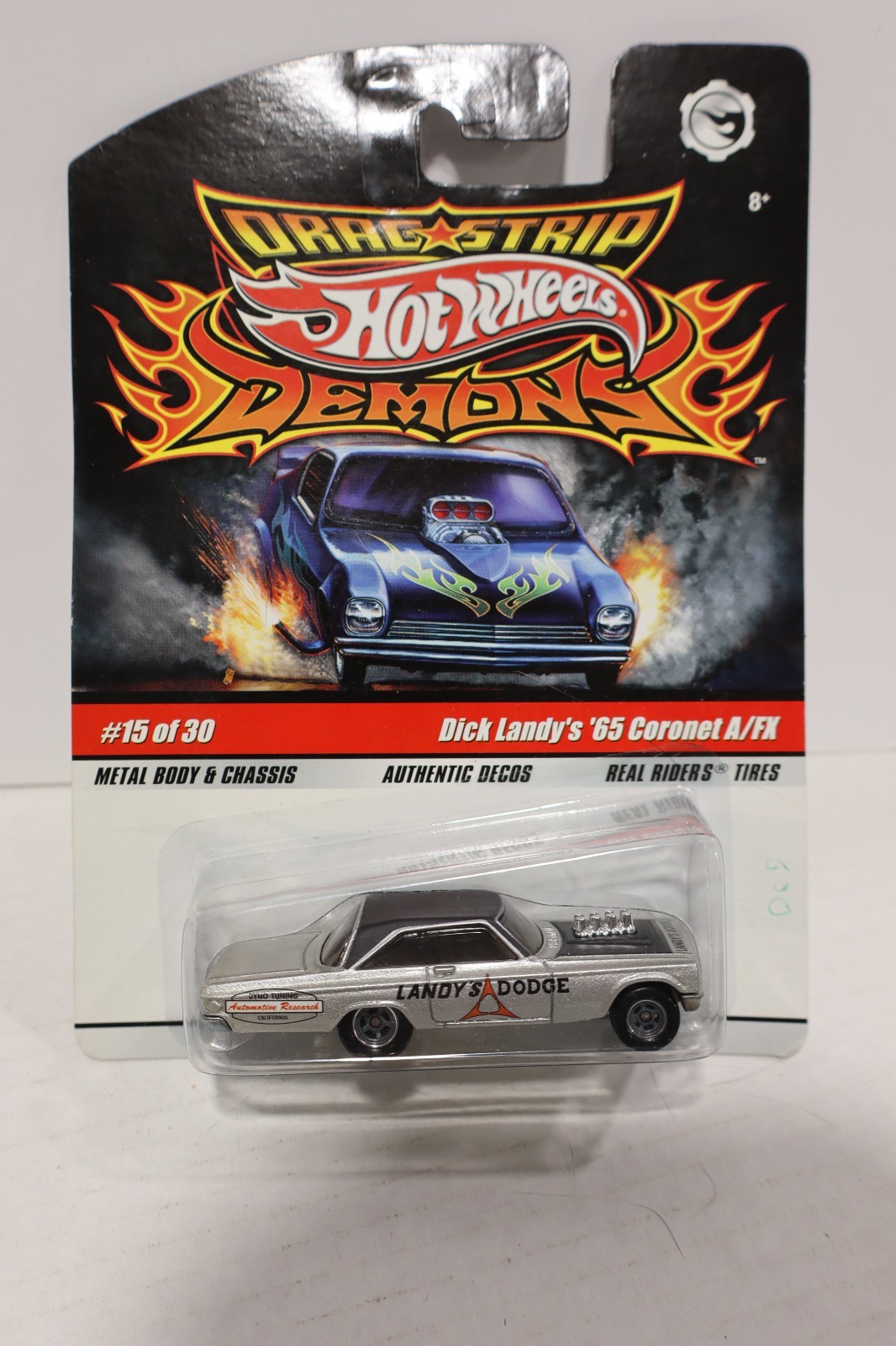 Hot Wheels Drag Strip Demons Dick Landy’s ’65 Coronet A/FX #15 SHELF WEAR READ
