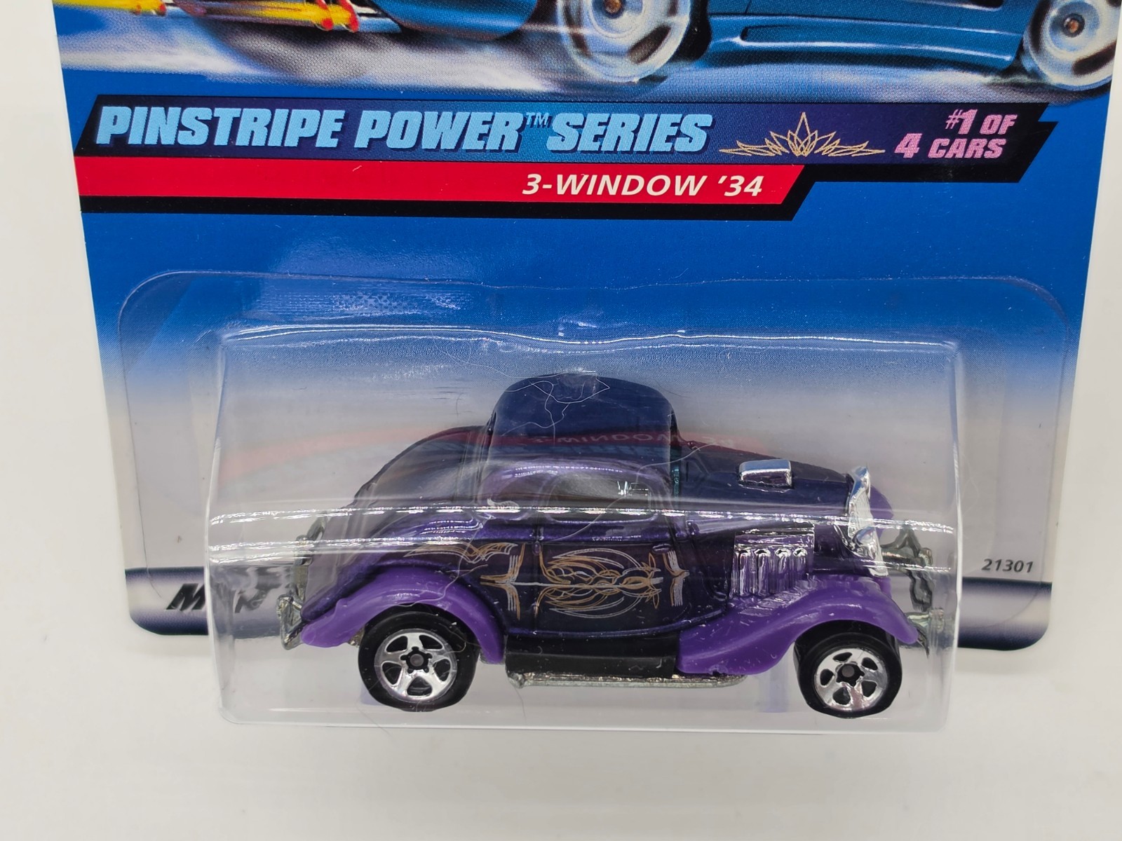 Hot Wheels – Pinstripe Series – 3 Window ’34 Ford – Purple