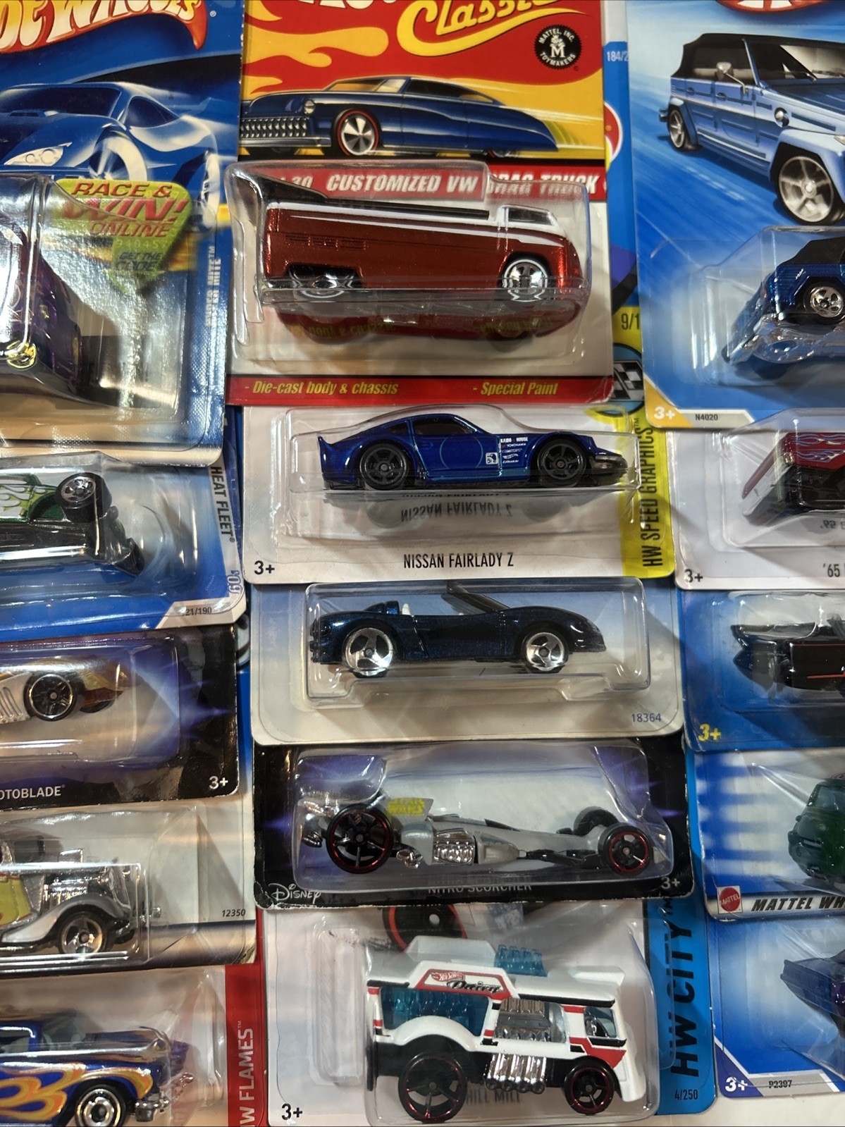 Hot Wheels Lot Of 20 Cars- Various Years, Sets, Series And Models – Unopened