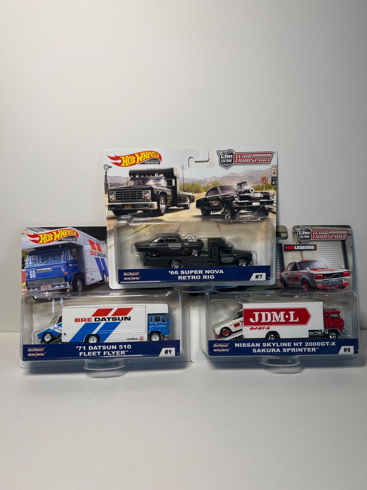 Hot Wheels Premium – Car Culture Team Transport – Complete Set