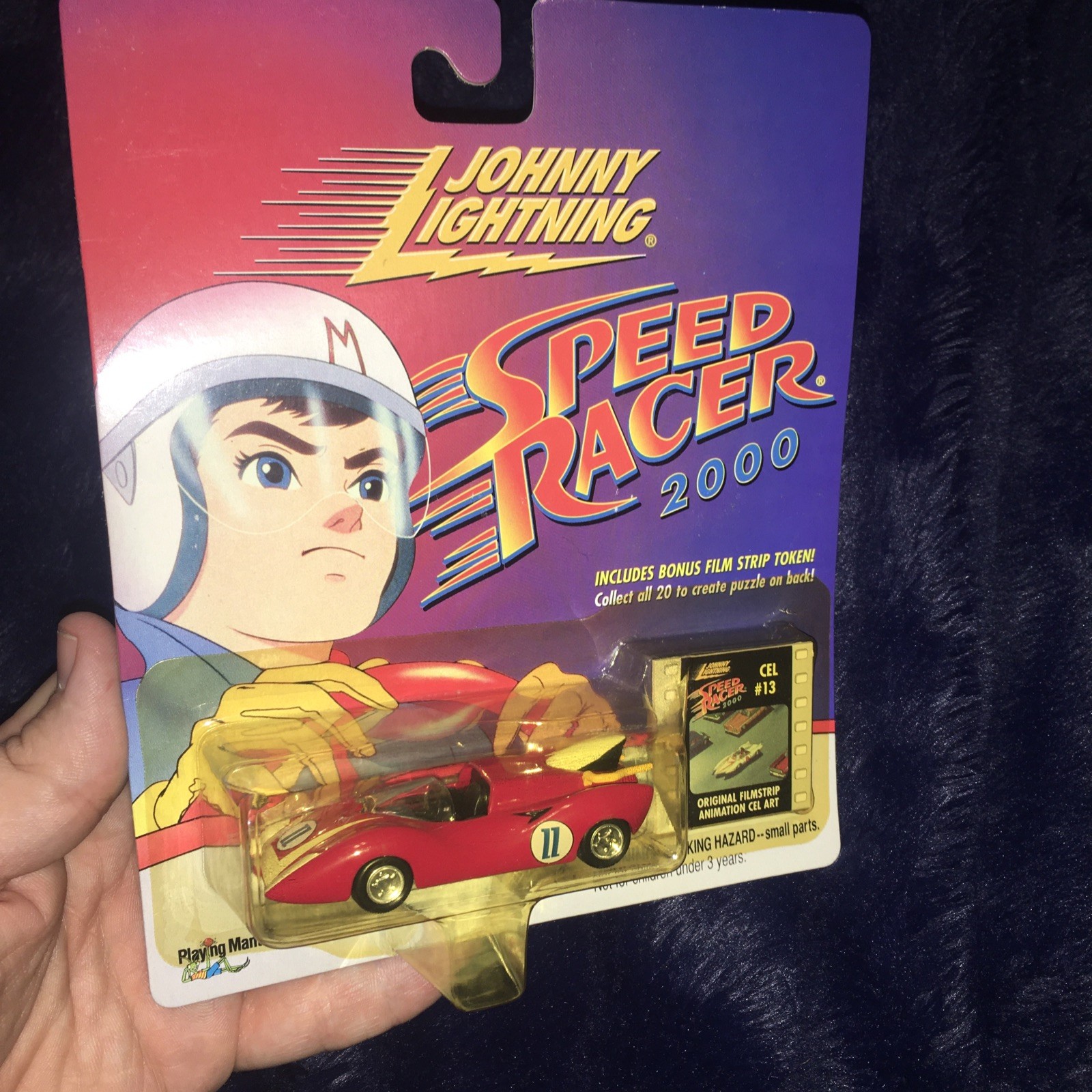 Johnny Lightning Speed Racer 2000 Mach 5 Film Cell No. 13 Unopened Package