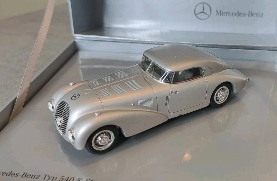Spark Minimax Mercedes-Benz Typ 540K Stromlinienwagen 1938 1:43 Rare