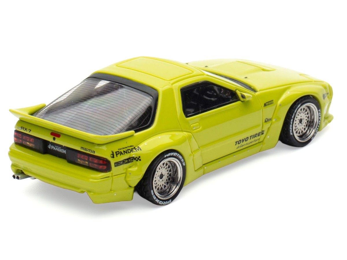 Mazda RX-7 (FC3S) “Pandem Aero” RHD (Right Hand Drive) Lime Green “The Model Car