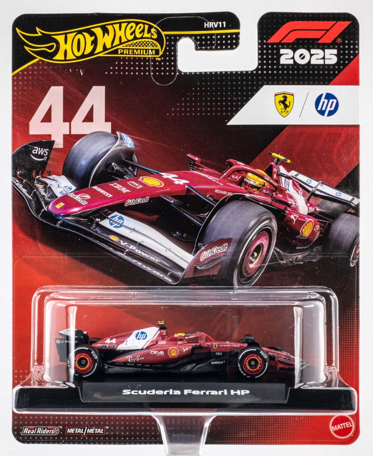2026 Hot Wheels F1 Premium Scuderia Ferrari HP | RED | LEWIS HAMILTON | FSC