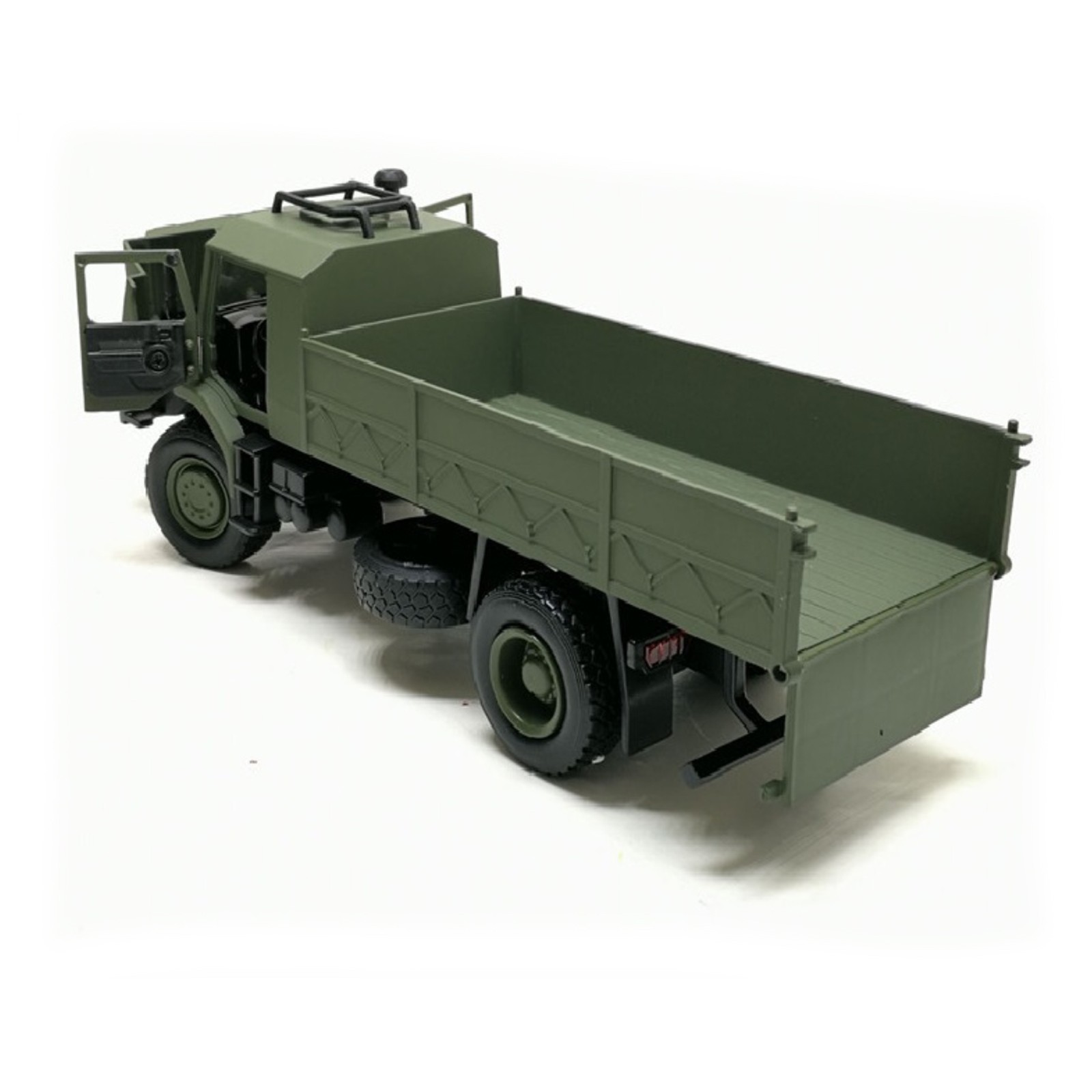 WWII ZETROS Truck Modes 1:36 Alloy Military Transport Truck Collection Ornaments