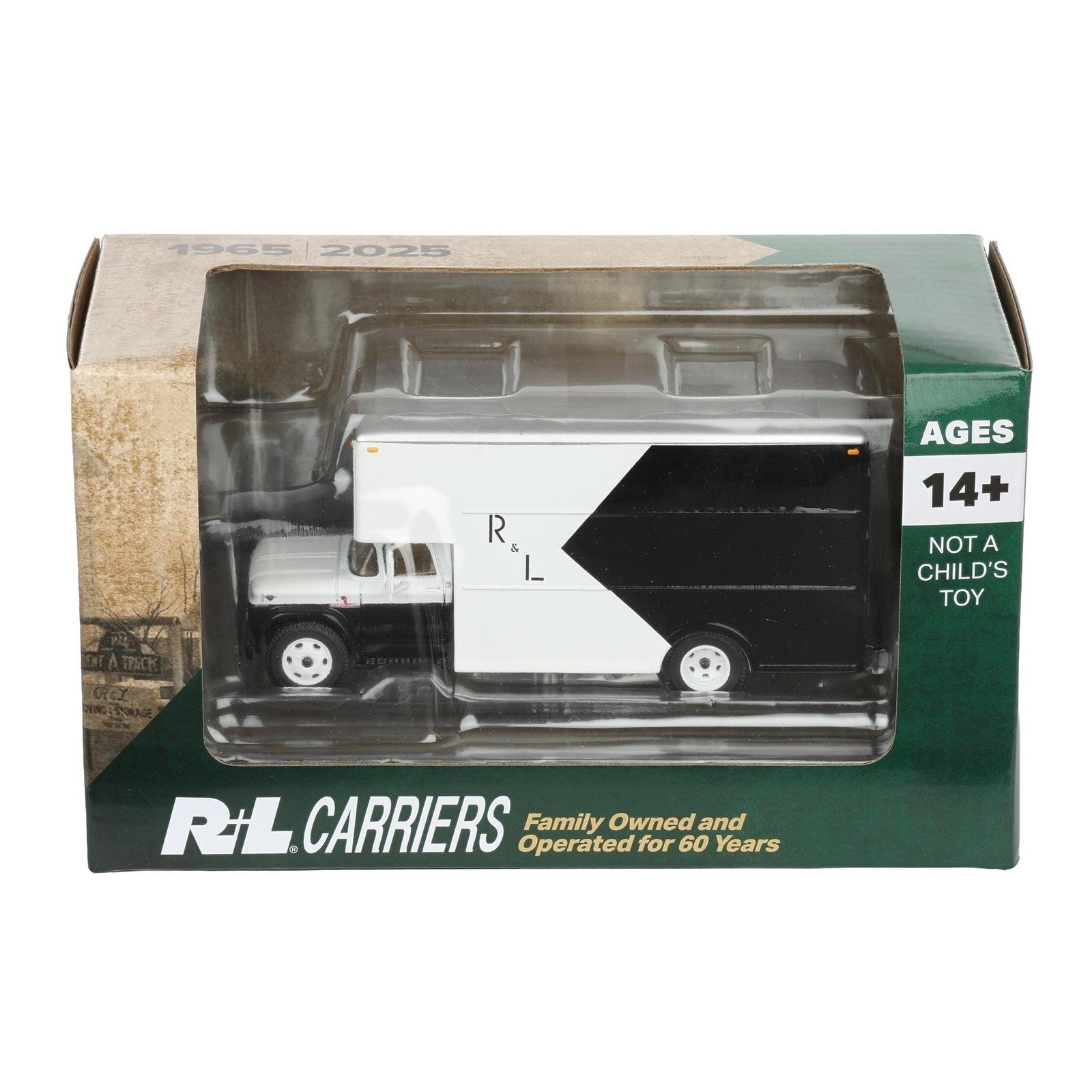 1/64 R+L Carriers 60th Anniversary GMC 4000 Moving Van By First Gear, 60-2188