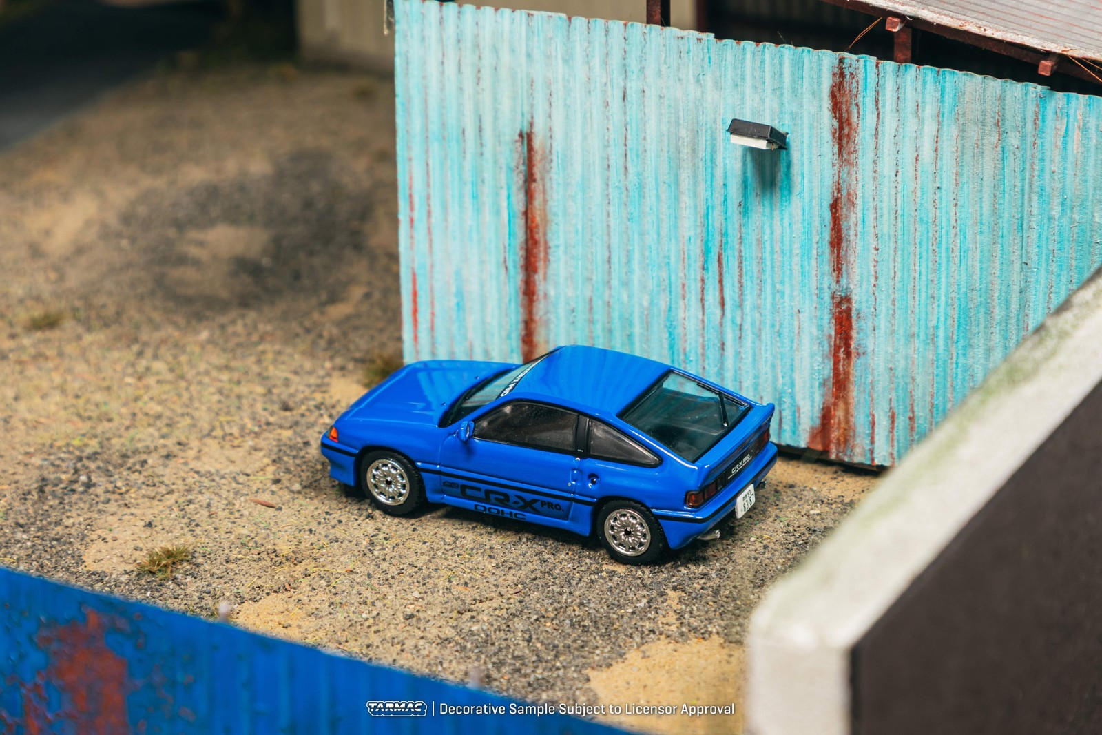 Tarmac Works Global64 1/64 Honda Ballade Sports Mugen CR-X Pro Blue