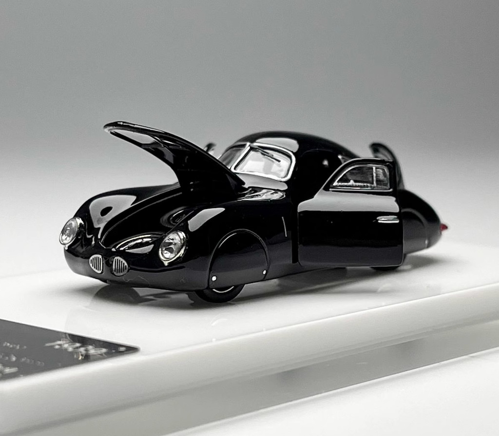 OT 1:64 Black 1939 Type 64 Classic Vintage Model Diecast Display Car