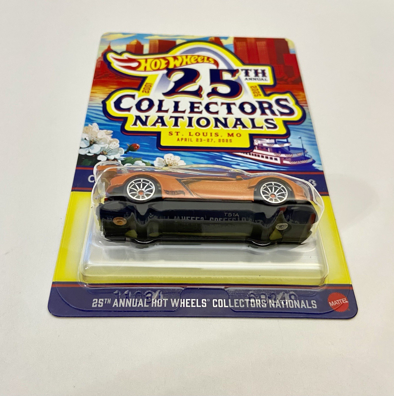 Hot Wheels 2001 25th Collection Nationals Corvette C8.r #00726/06200 low number