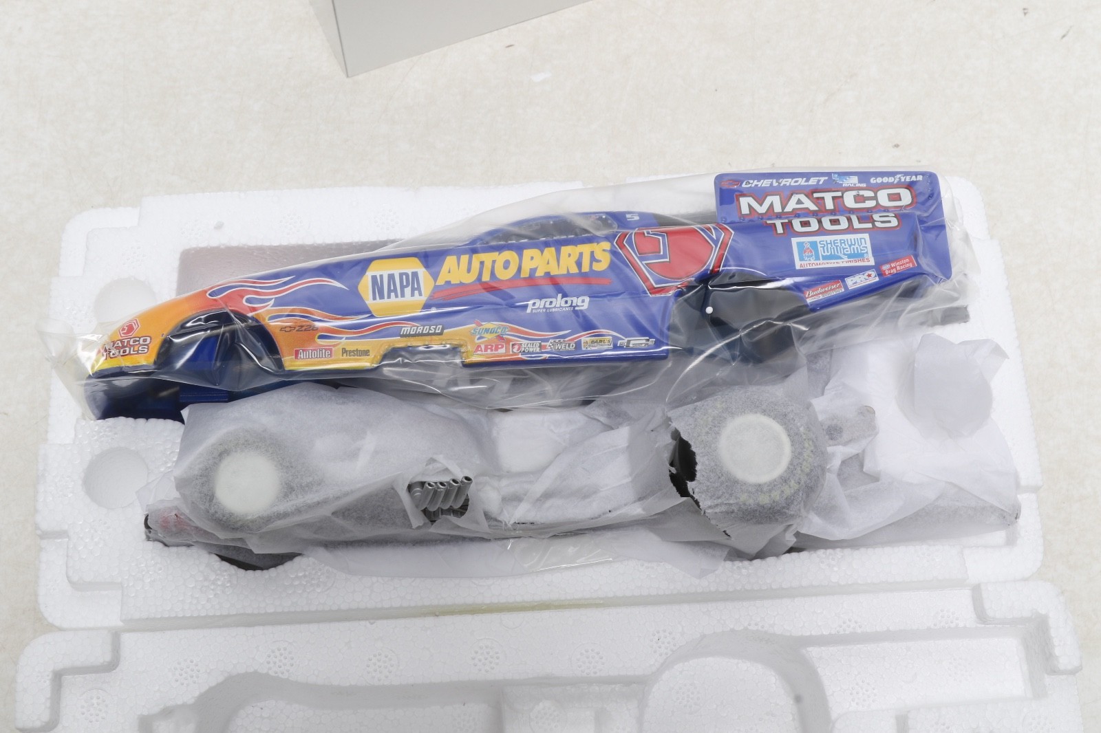 NAPA MATCO TOOLS JIM EPLER 2001 CAMARO 1:24 DIE CAST FUNNY CAR 1 of 3500 NIB
