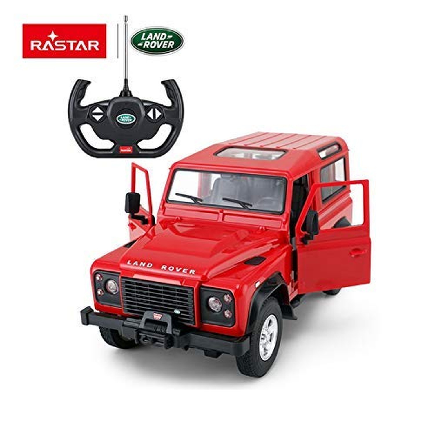 Rastar Radio Remote Control 1/14 Scale Land Rover Denfender Licensed RC Model…