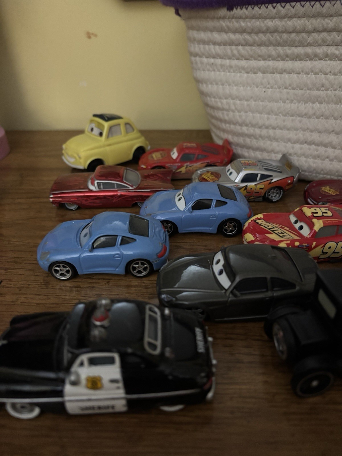 Lot of 12 Disney/Pixar Cars Movie Toy Vehicles Die-Cast and Plastic