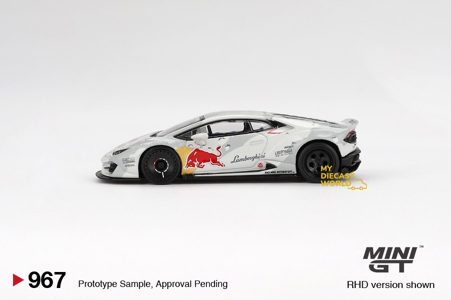 1:64 Mini GT #967 Lamborghini Huracan LB-WORKS ver. 2 Mad Mike NIMBUL MGT00967