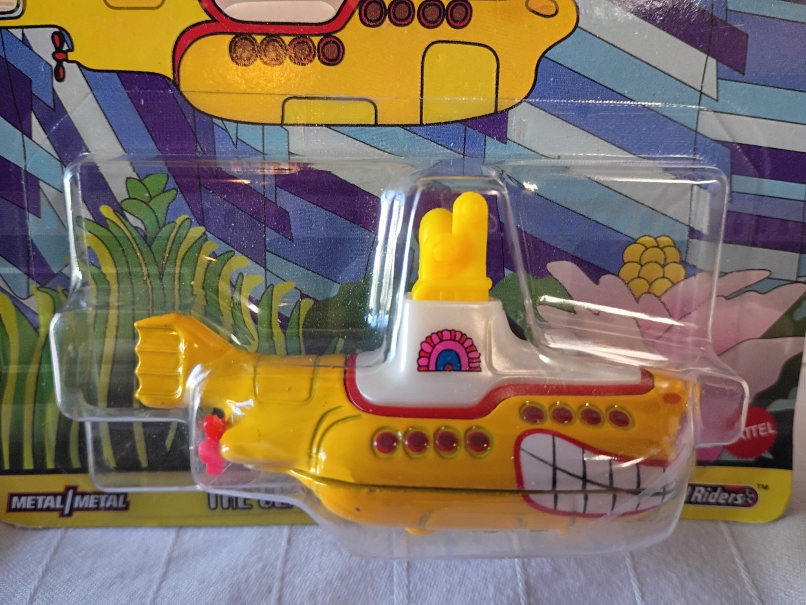 The Beatles Yellow Submarine Collectible Mattel Hot Wheels Car Premium New POP