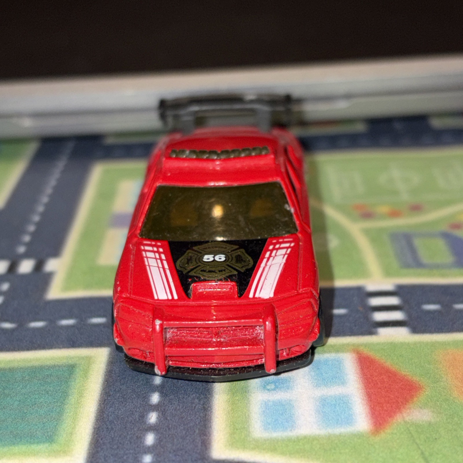 Hot Wheels Dodge Charger Drift Car ‘Red’ ‘Watkins Glen FD’ Loose