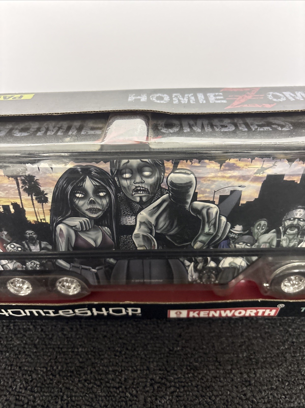 Homies HomieZombies Kenworth The Apocalypse Semi Trailer Toy