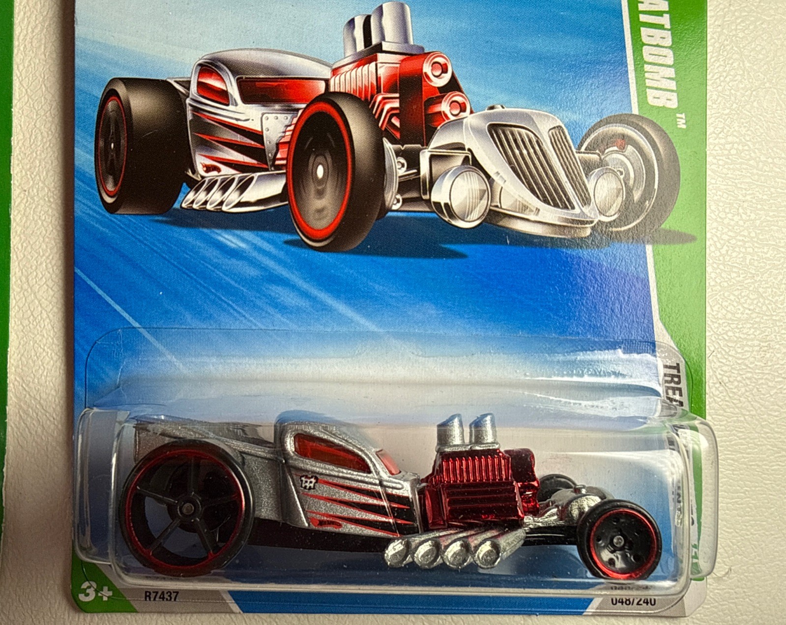 Hot Wheels Diecast 1/64 Ratbomb & Classic Packard Treasure Hunt Series 2010 2pcs