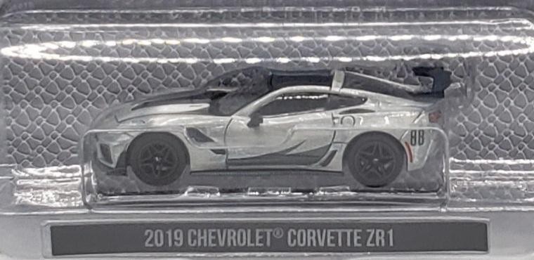 Greenlight Black bandit series 31 2019 Chevrolet Corvette ZR1 – Raw Body Chase**