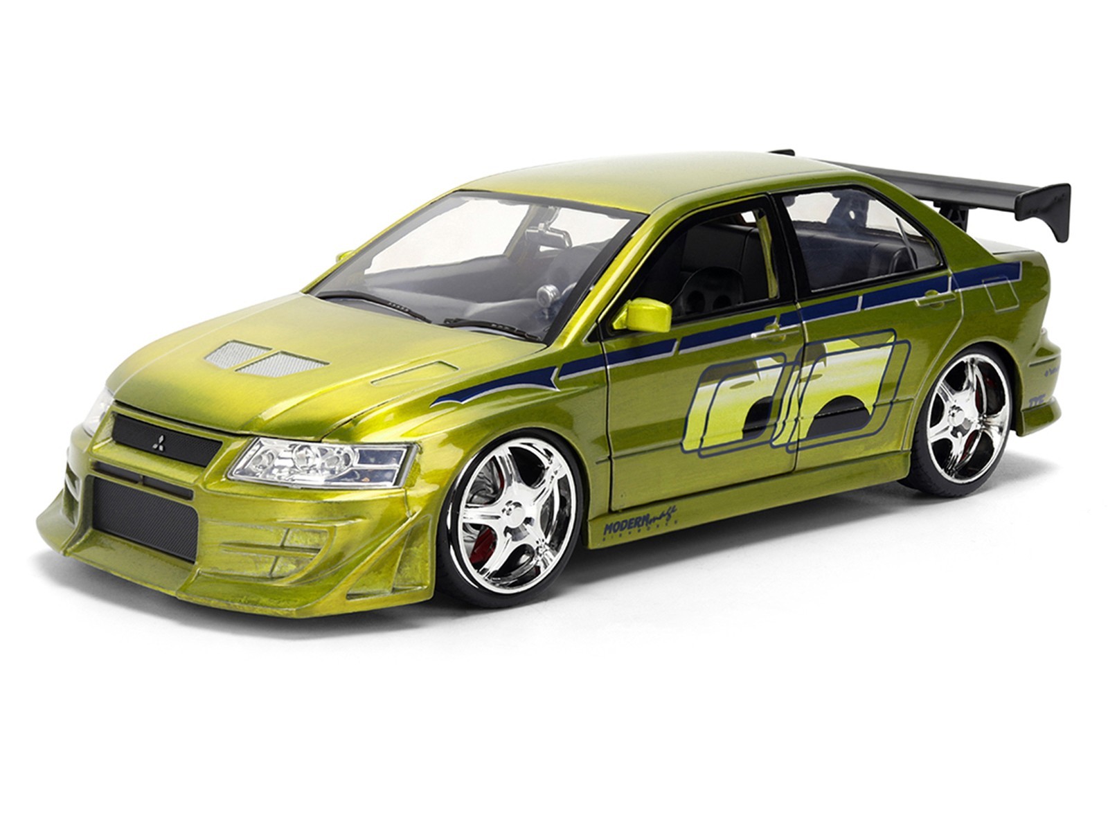 MITSUBISHI LANCER EVO VII COLOR BRUSH “FAST & FURIOUS 25 YEARS” 1/24 JADA 37874