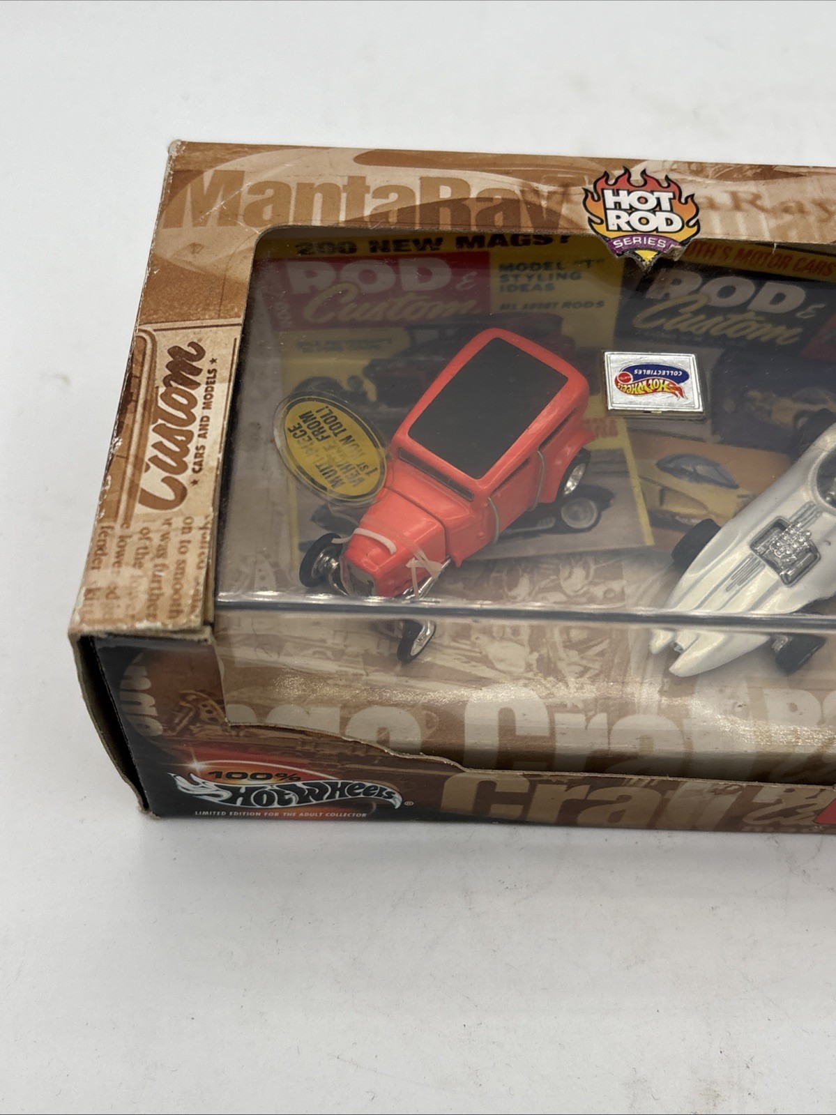 Hot Wheels 2-Car Set Rod & Custom Magazine Hot Rod Series #6 Diecast 1:64 DC1