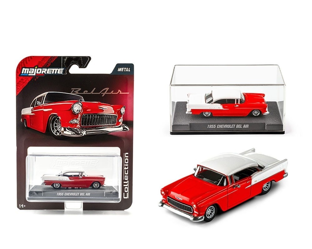Majorette 1:64 Collector Series Wave 3 2025 1955 Chevrolet Bel Air Model 1013-3I