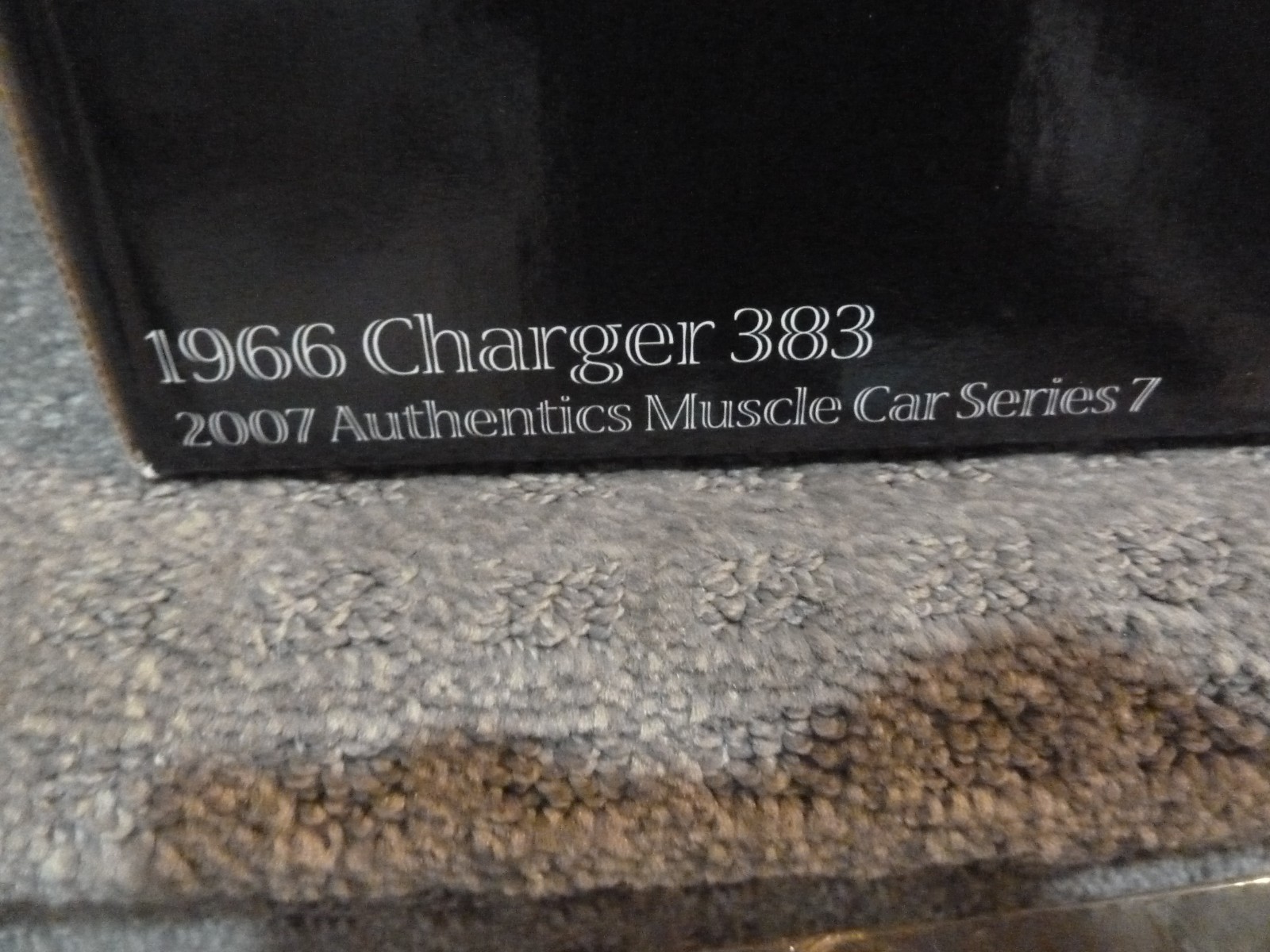 1966 Dodge Charger 383 Die-Cast Replica 1:18 Matco Tools Muscle Car 2007 w/ COA