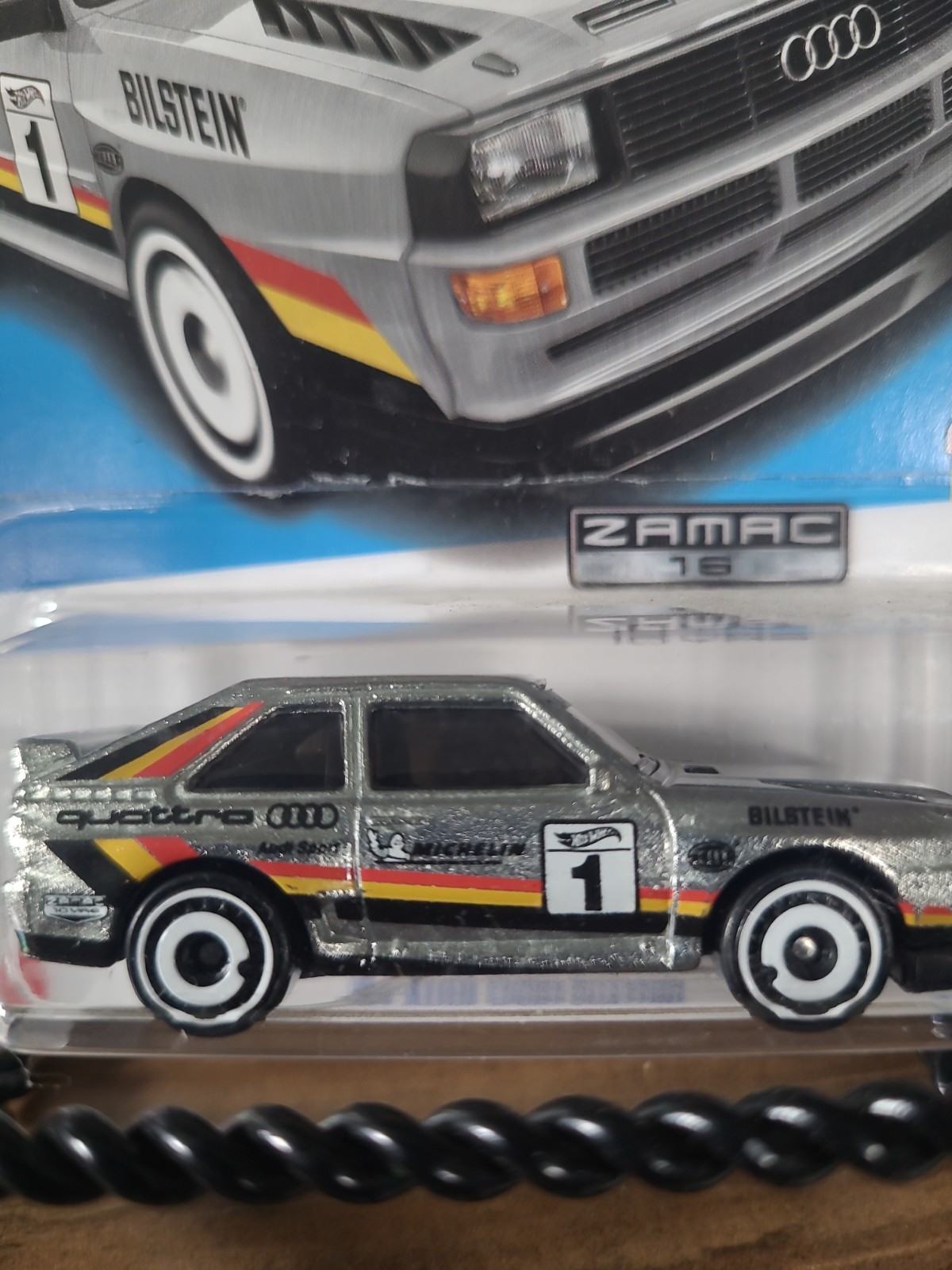 Hot Wheels Rally Champs 1/5 ’84 Audi Sport Quattro in Zamac 180/250