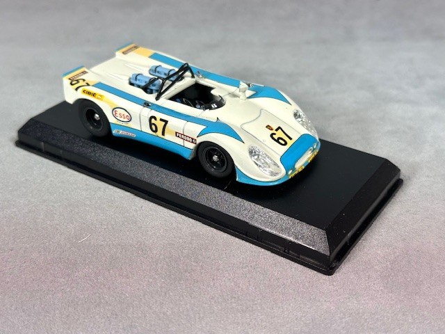 BEST ? 1/43 Porsche 908 #67 White and Light Blue Le Mans