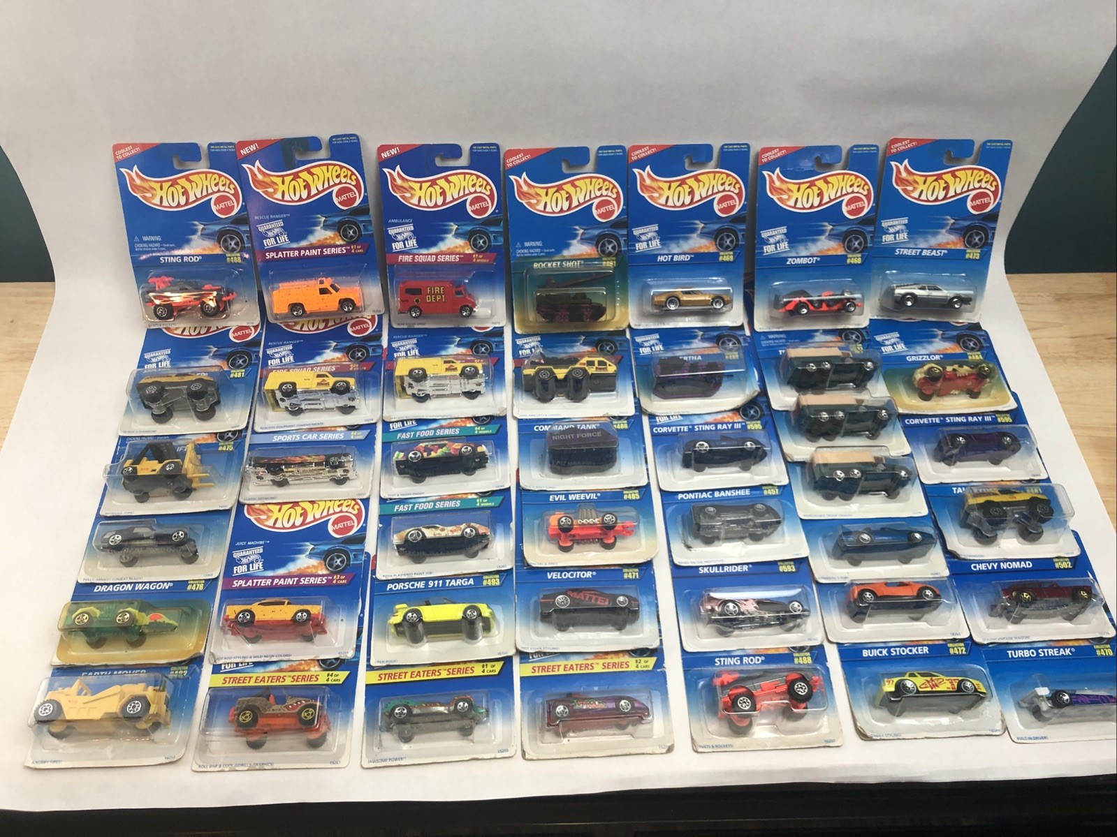 Vintage Hot Wheels Lot-42 New Sealed! All From 1995. Many Special Editions.