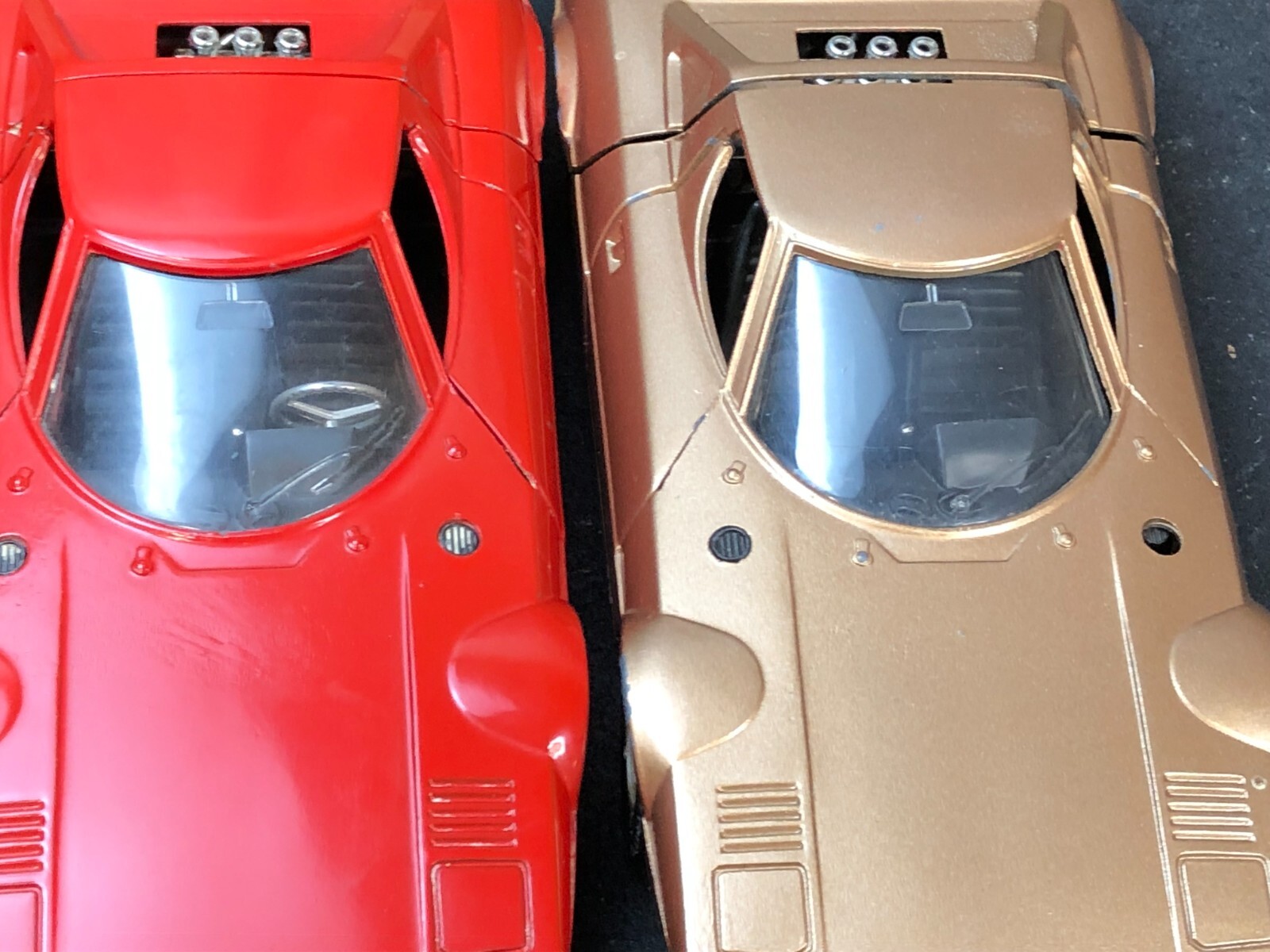 2 – Imperfect MARTOYS ITALY 1:24 Diecast RED/COPPER LANCIA STRATOS #0108 No Box
