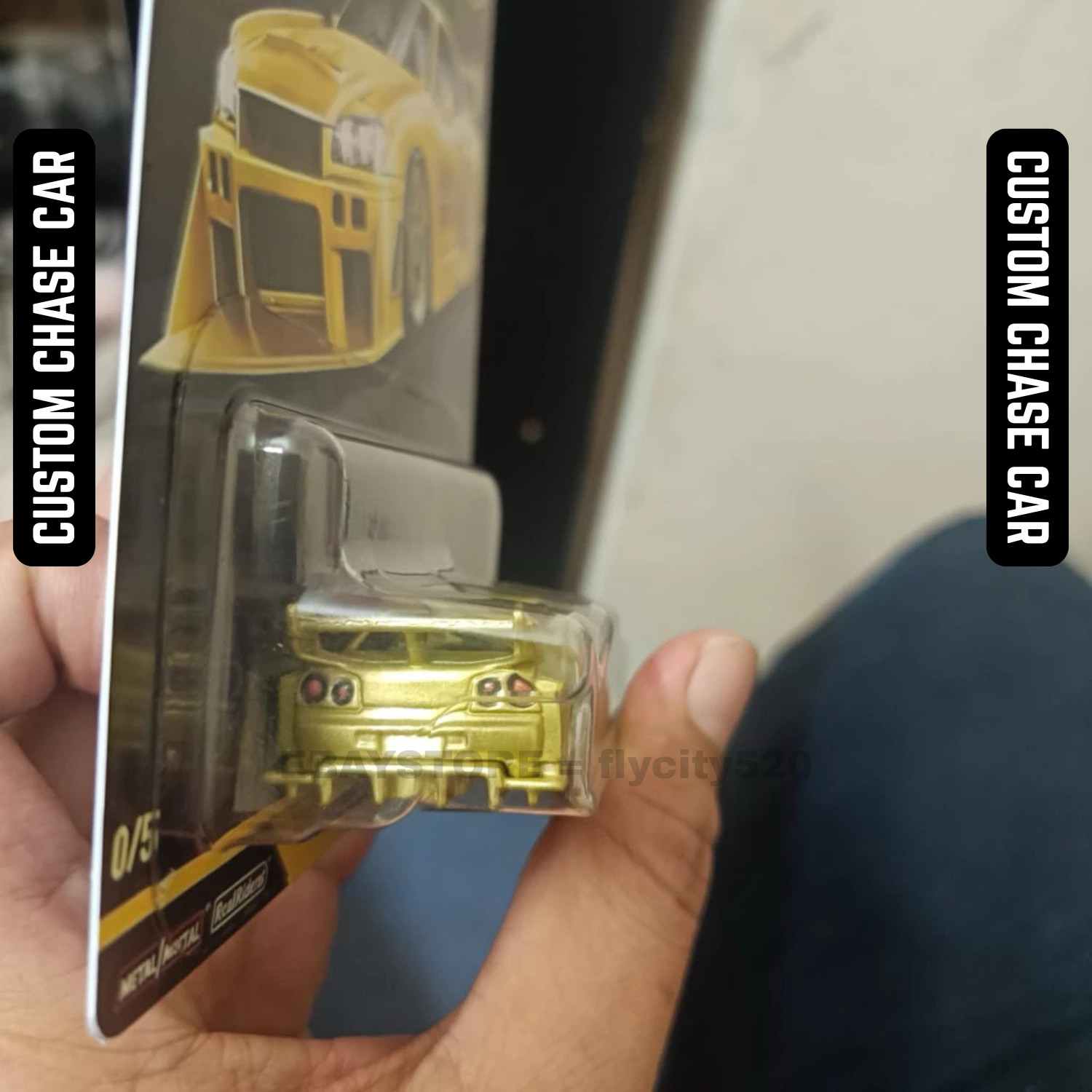 Hot Wheels Aero Styles Gold LBWK LB-ER34 Super Silhouette CUSTOM CHASE Diecast
