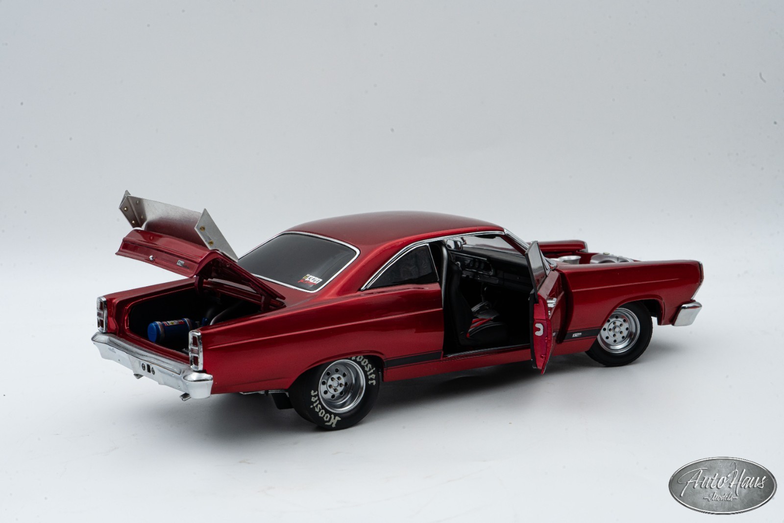 1/18 GMP 1967 Ford Fairlane 1320 Kings Drag Red 🤝ALSO OPEN FOR TRADE🤝